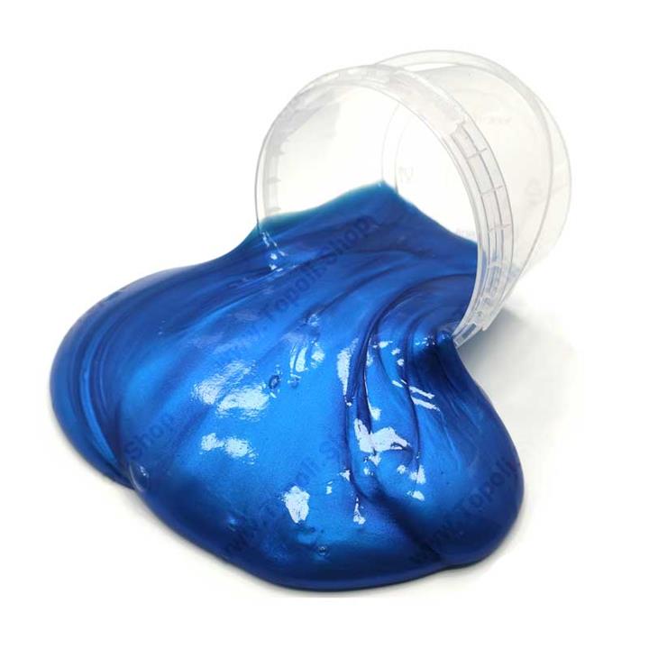ژل بازی واتر متالیک آبی تیره 300 گرم کد slime212